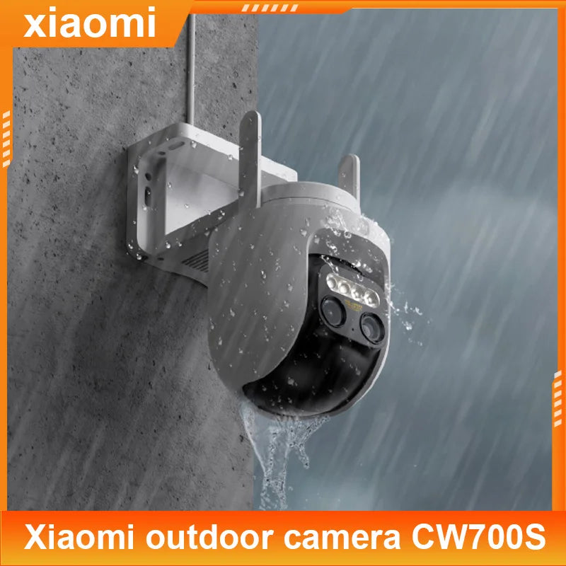 Xiaomi mijia outdoor camera CW700S Security Camera 4 Megapixel 9x zoom Full Color Night Vision Smart Home Sound Light Warning