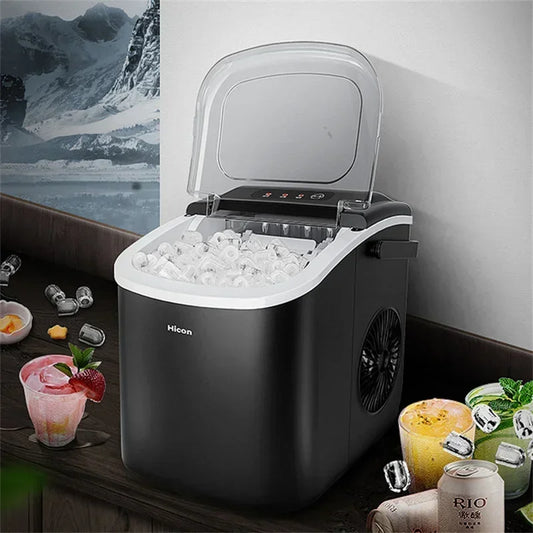 15KG Ice Machine Portable Electric Ice Maker Machine Mini Countertop Ice Cube Maker Appliance Home Commercial  Ball Maker